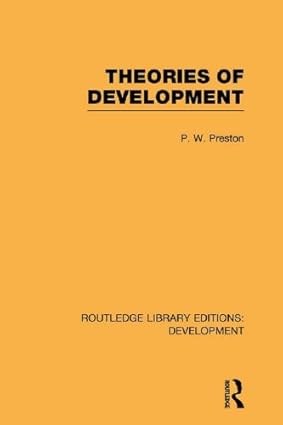 Theories of Development (Routledge Library Editions: Development) - Epub + Converted Pdf